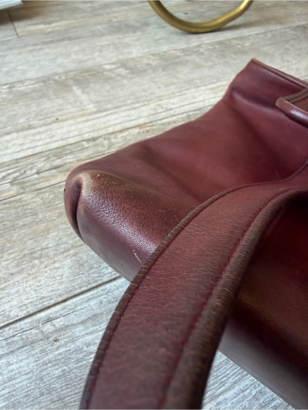 VTG Coach Light Tote | No. 4065 | Very Well  Loved | Wine | Late 80s - Early 90s - Picture 12 of 16
